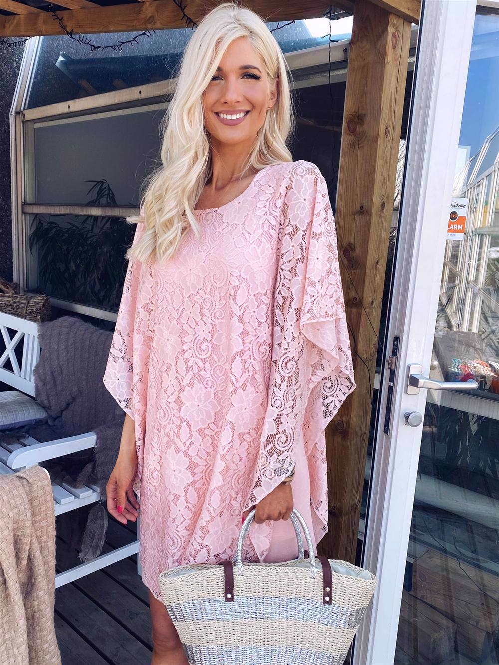 Kenya New Lace - Tunikaklänning med spetslager